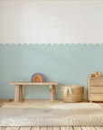 Scalloped Block Wall Panels - Mint - DW11.
