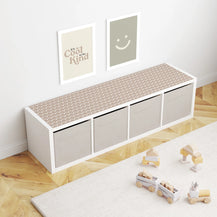 Kallax Shelf Scallops Decal