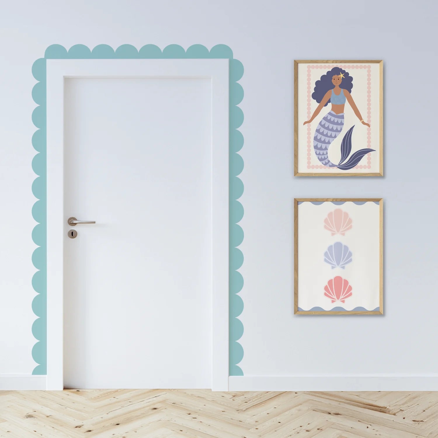 Shell Trio Print - WP1. Wall Prints