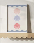 Shell Trio Print - WP1. Wall Prints