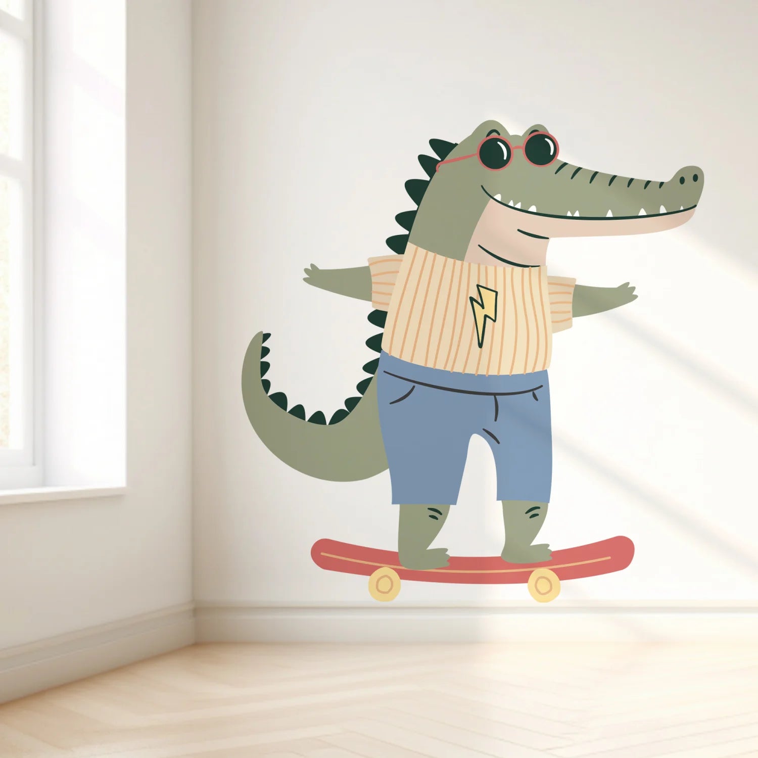 Skater Gator Feature Decal - DW5. Animal Decals
