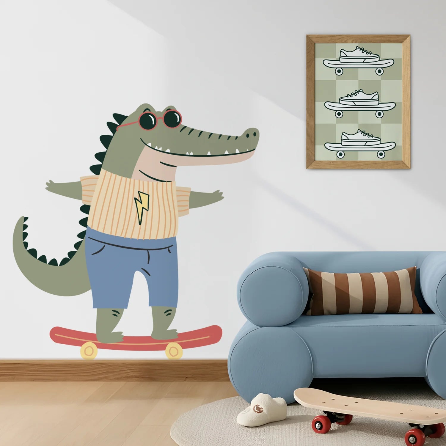 Skater Gator Feature Decal - DW5. Animal Decals