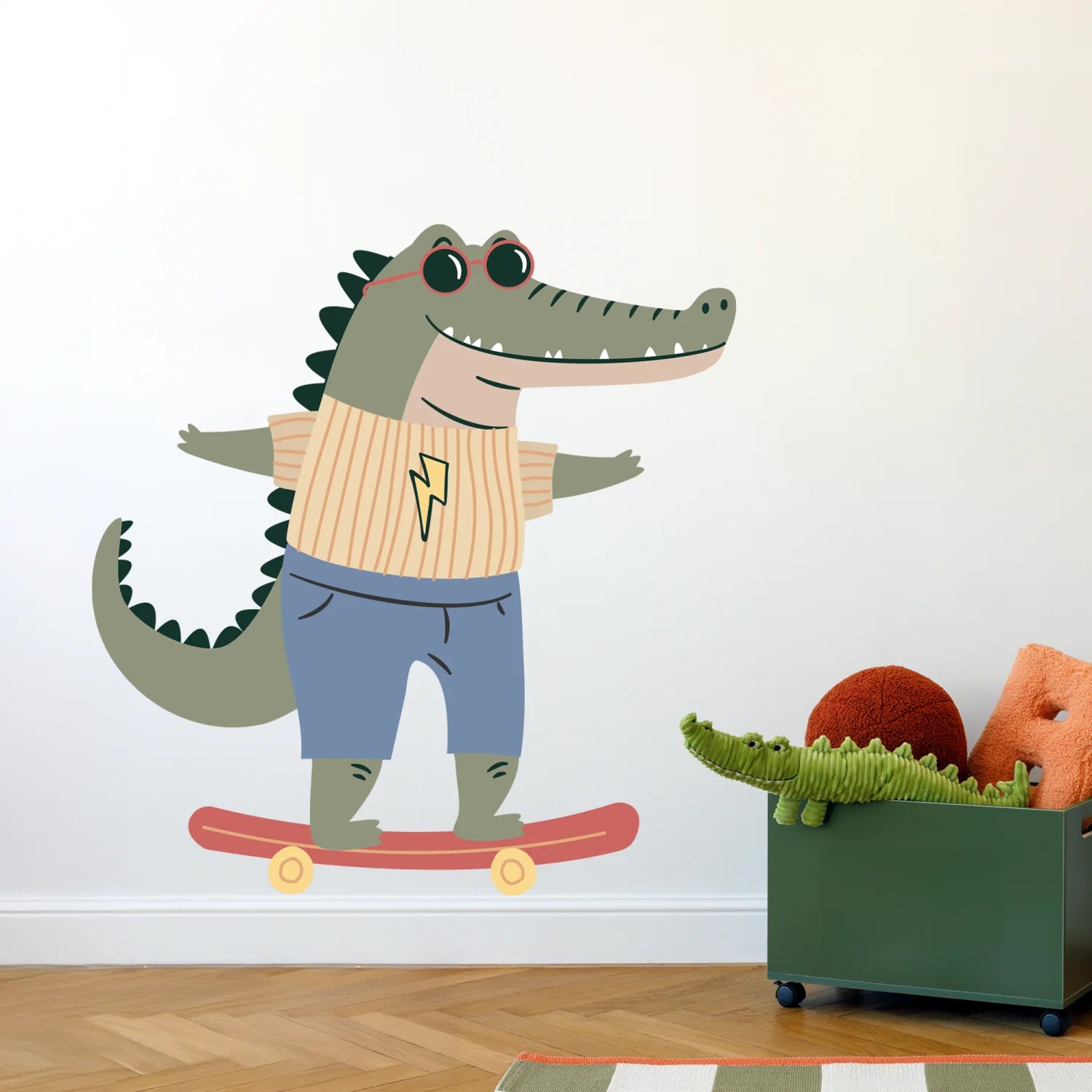 Skater Gator Feature Decal - DW5. Animal Decals