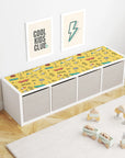 Kallax Shelf Skater Vibes Decal - Furniture Decals - Kallax