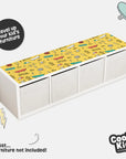 Kallax Shelf Skater Vibes Decal - Furniture Decals - Kallax