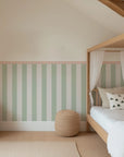 Striped - Wall Panels - Green