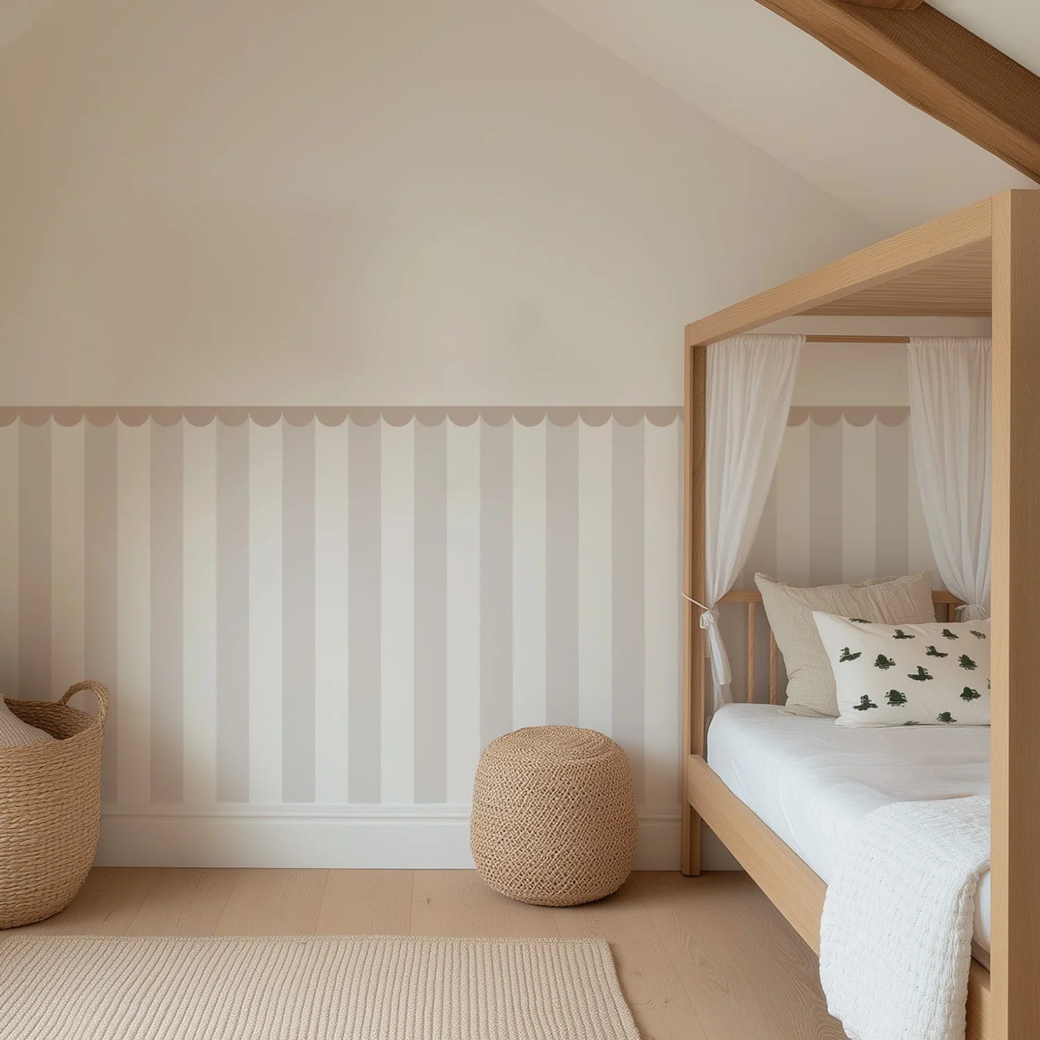 Striped - Wall Panels - Powder