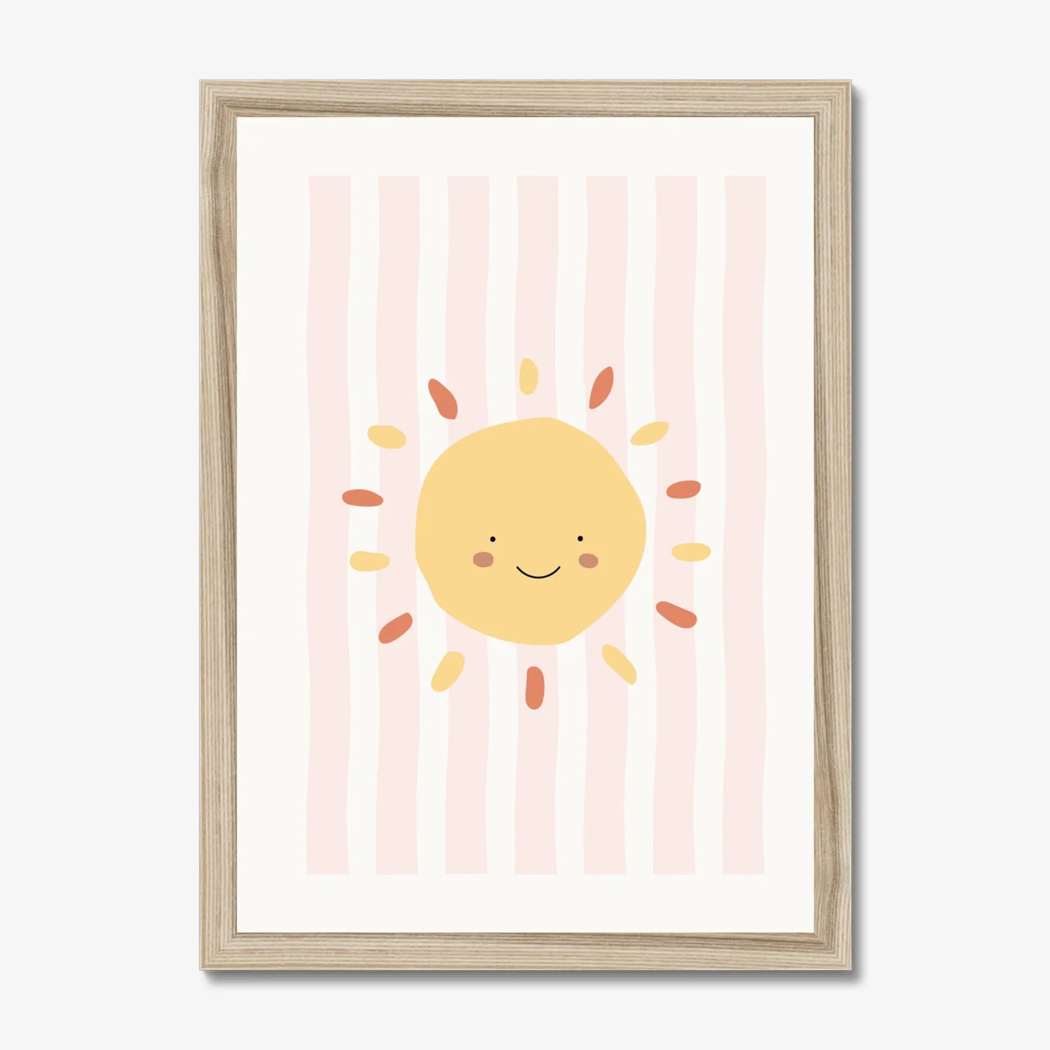 Sunny Stripes Wall Print - WP1. Prints