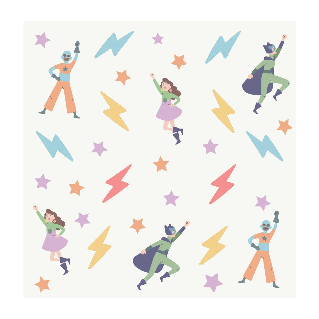 Superhero Character Wall Decals - DW6. Fantasy