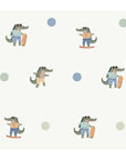 Surf & Skater Gator Wall Decals - DW5. Animal