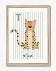 T is for Tiger Print - WP1. Wall Prints