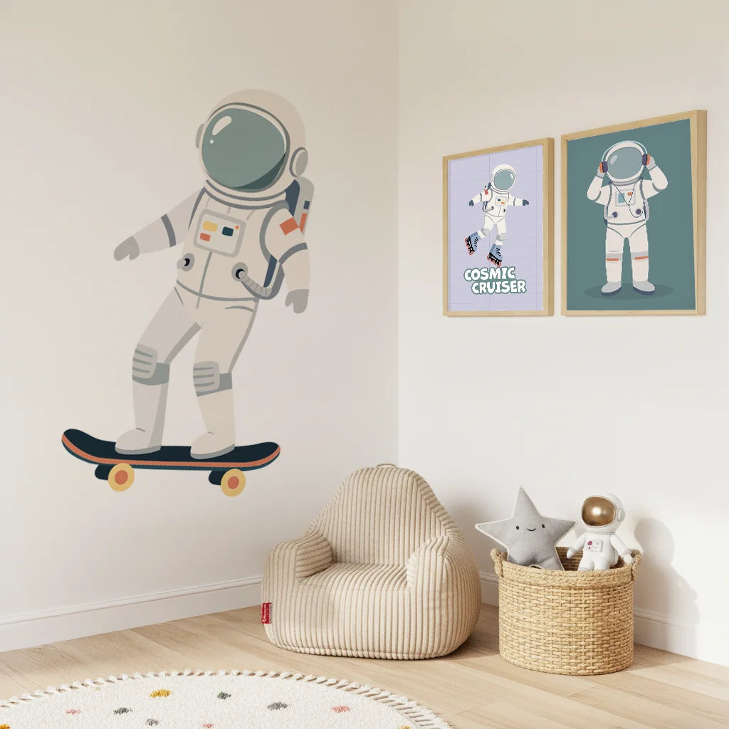 The Cosmic Crew Astronaut Feature Decals - DW7. Space