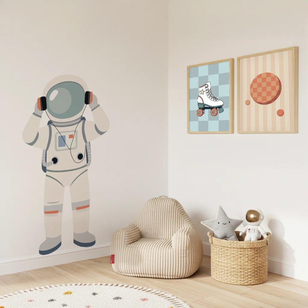 The Cosmic Crew Astronaut Feature Decals - DW7. Space