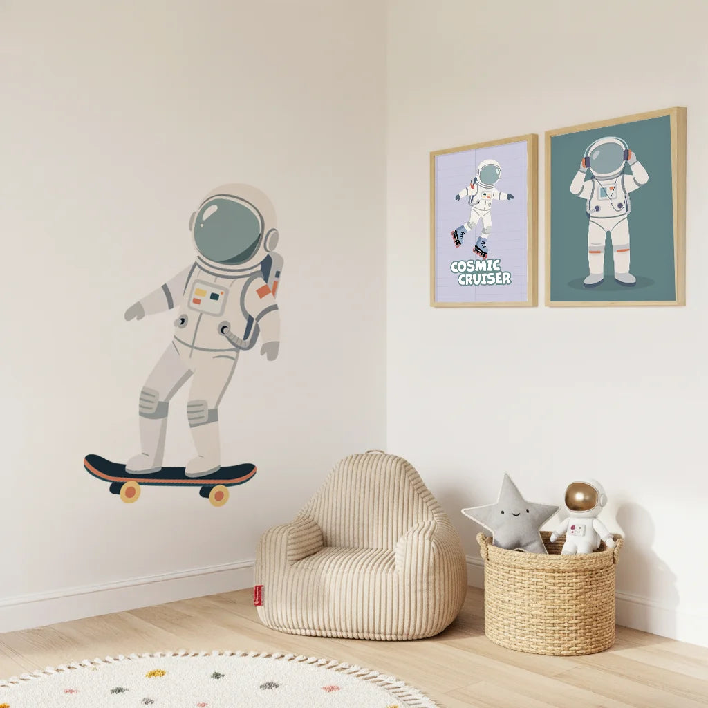 The Cosmic Crew Astronaut Feature Decals - DW7. Space