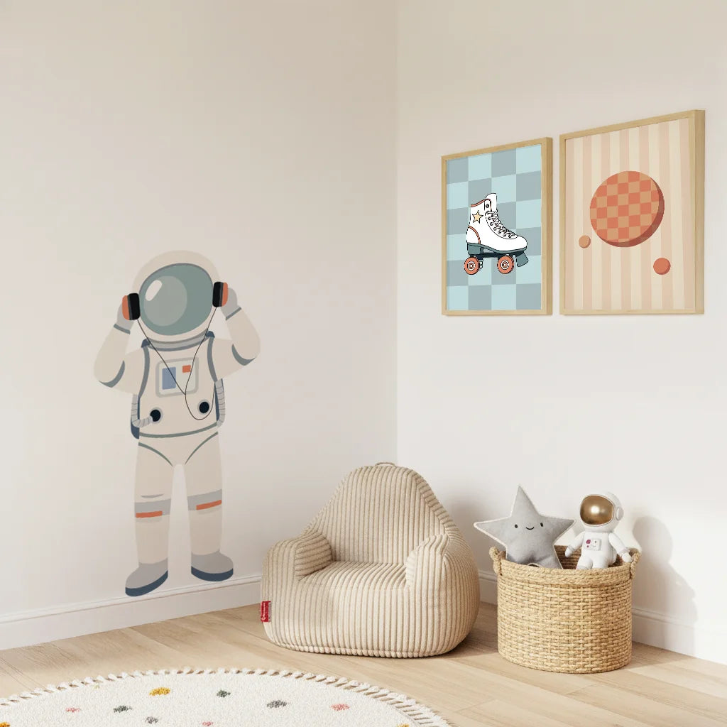 The Cosmic Crew Astronaut Feature Decals - DW7. Space