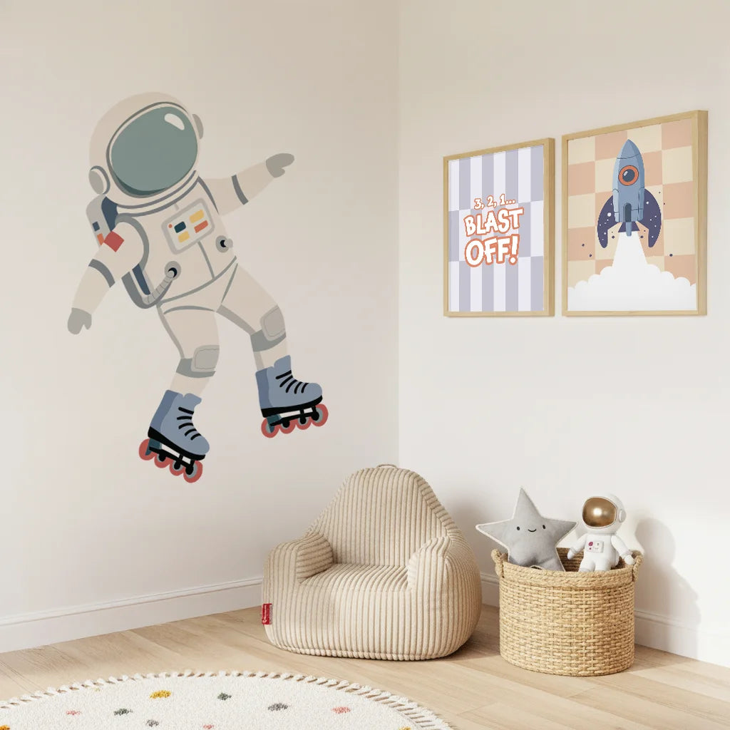 The Cosmic Crew Astronaut Feature Decals - DW7. Space