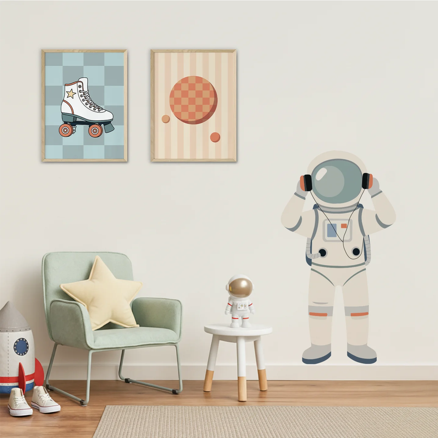 The Cosmic Crew Astronaut Feature Decals - Space Jammer