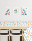 Trofast Top Abstract Shapes Decal DF1. Tops