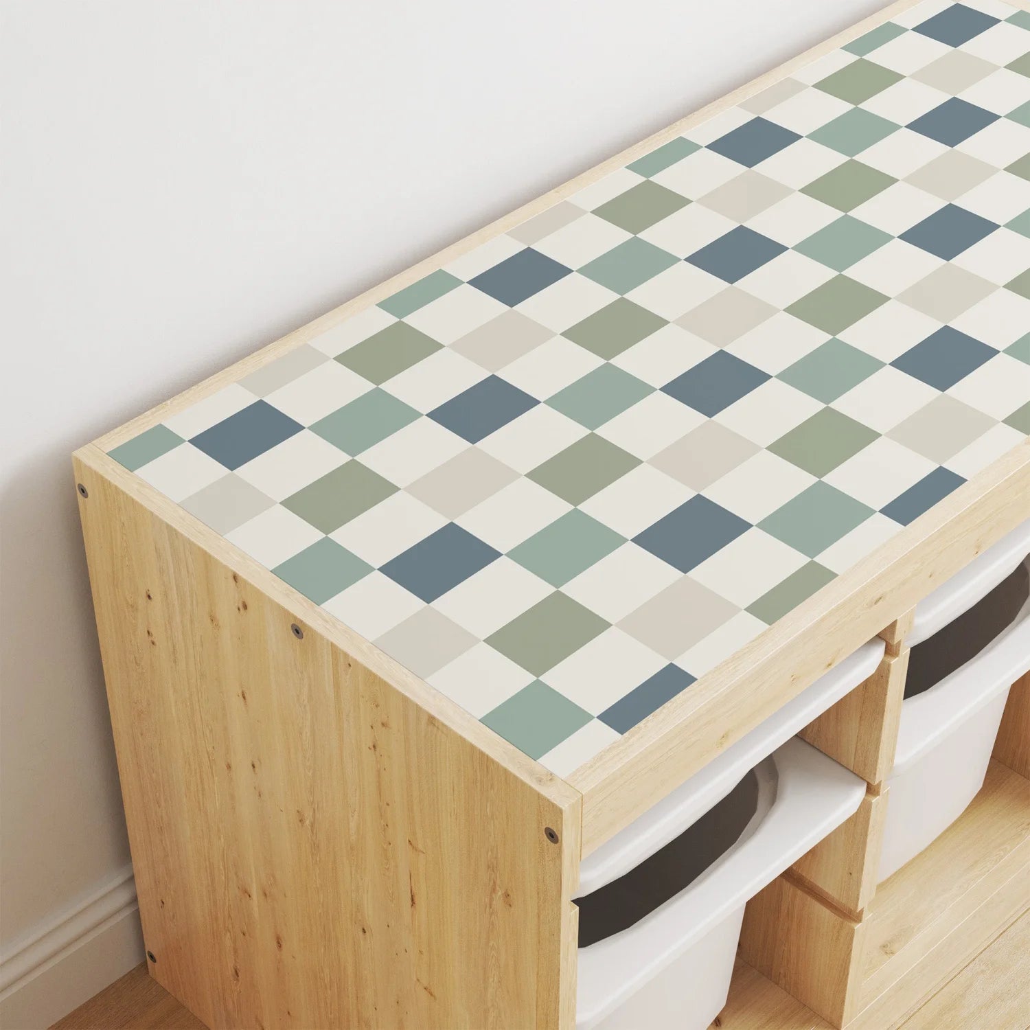Trofast Top Checkers Decal - DF1. Tops