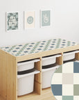 Trofast Top Checkers Decal DF1. Tops