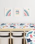 Trofast Top Cheerful Sea Creatures Decal DF1. Tops