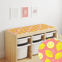 Trofast Top Fruity Lemons Decal