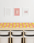 Trofast Top Fruity Lemons Decal - Furniture Decals