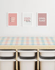 Trofast Top Gingham Multi Decal - Furniture Decals