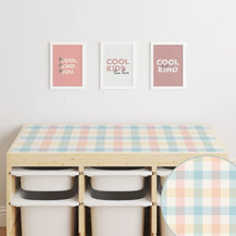 Trofast Top Gingham Decal