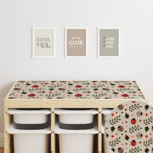Trofast Top Leafy Ladybirds Decal