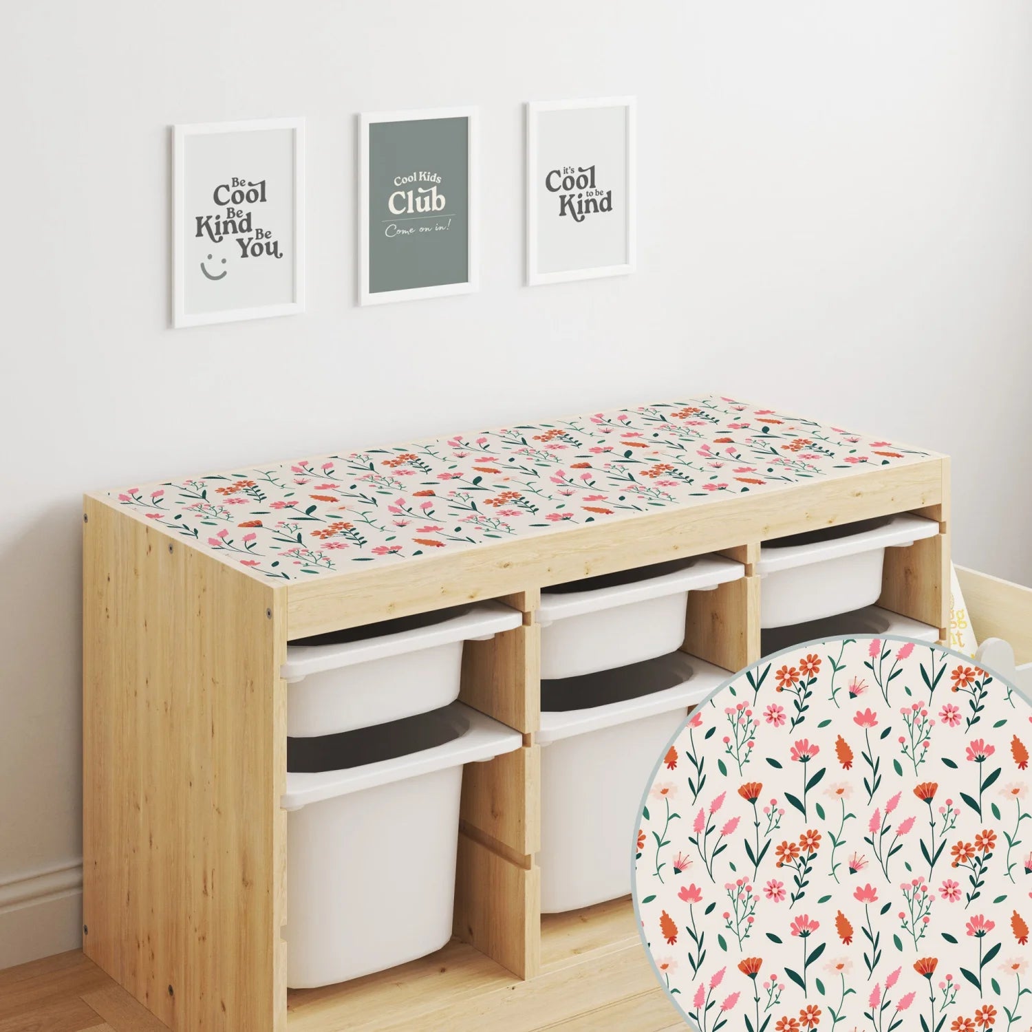 Trofast Top Natures Harmony Decal DF1. Tops