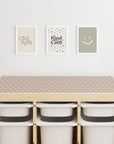 Trofast Top Scallops Neutral Decal - Furniture Decals