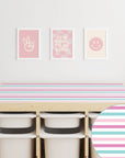 Trofast Top Stripes Decal DF1. Tops