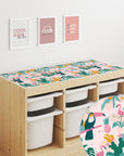 Trofast Top Tropical Paradise Decal DF1. Tops