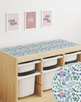Trofast Top Vintage Florals Decal DF1. Tops