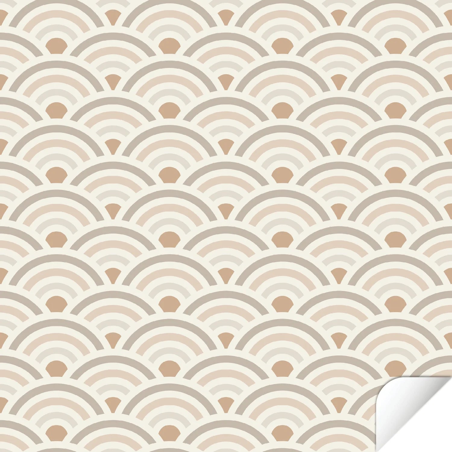 Trofast Tub Arcs Neutral Decals - Furniture Decals