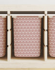 Trofast Tub Scallops Nude Decals - Furniture Decals