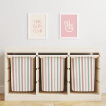 Trofast Tub Stripes Decals