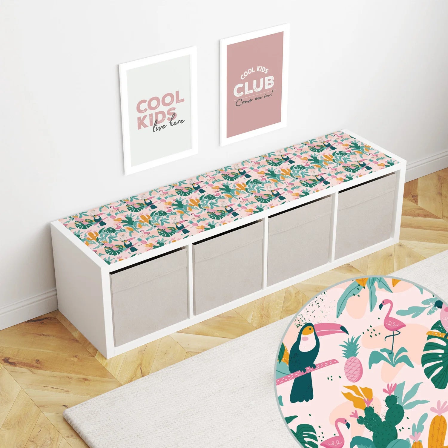 Tropical Paradise Decal DF5.