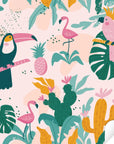 Kallax Shelf Tropical Paradise Decal - Furniture Decals