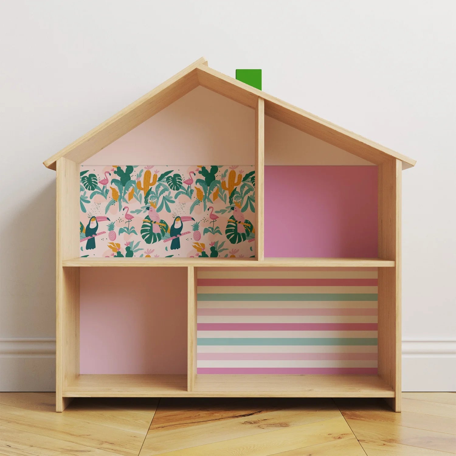 Tropical Paradise Flisat Dollhouse Decals - Furniture