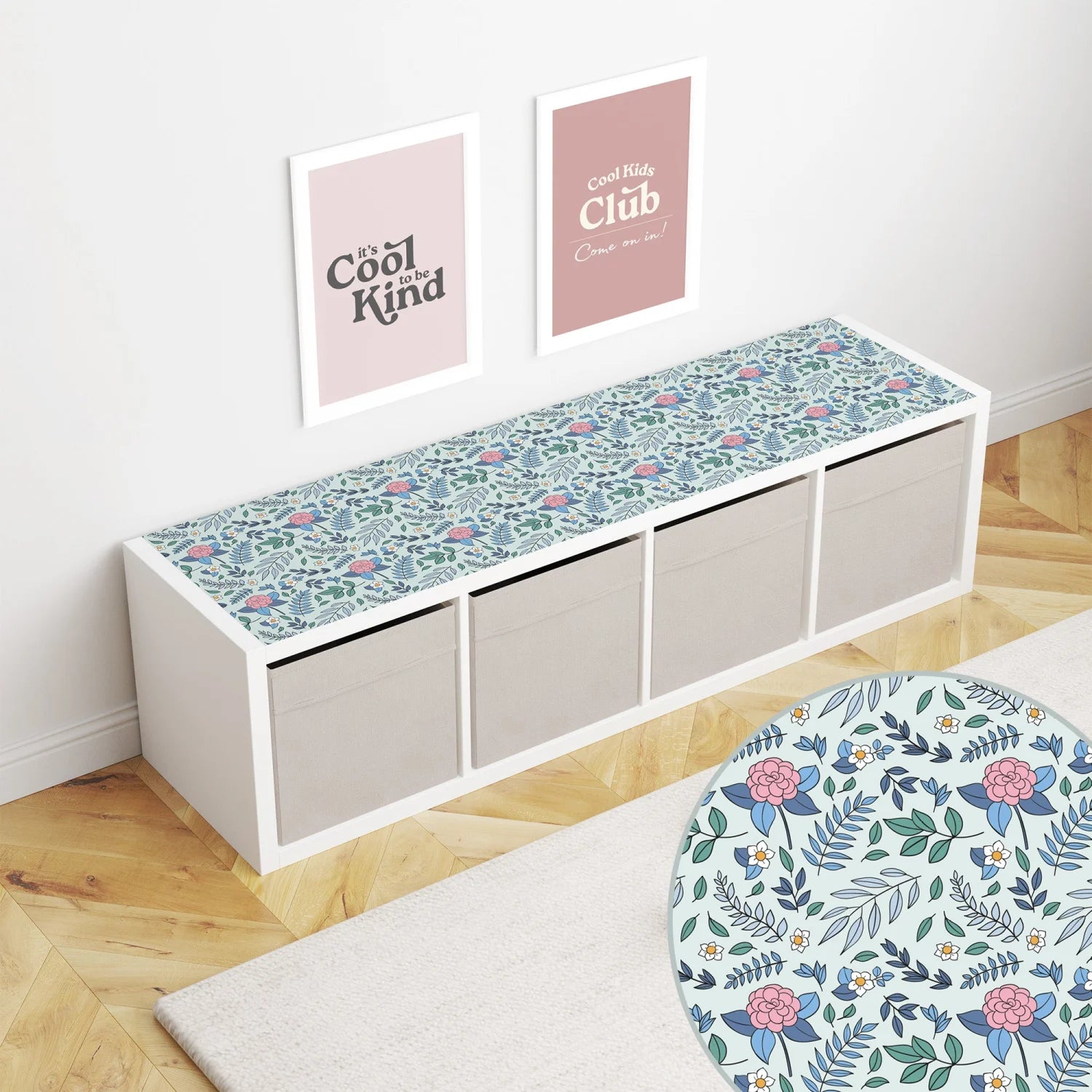 Vintage Florals Decal DF5.