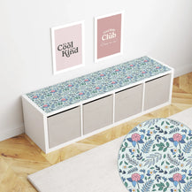Kallax Shelf Vintage Florals Decal