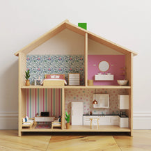 Vintage Florals Flisat Dollhouse Decals