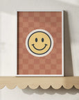 Wall Print: Checkered Smiles - WP1. Prints