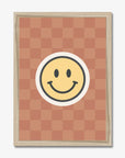 Wall Print: Checkered Smiles - WP1. Prints