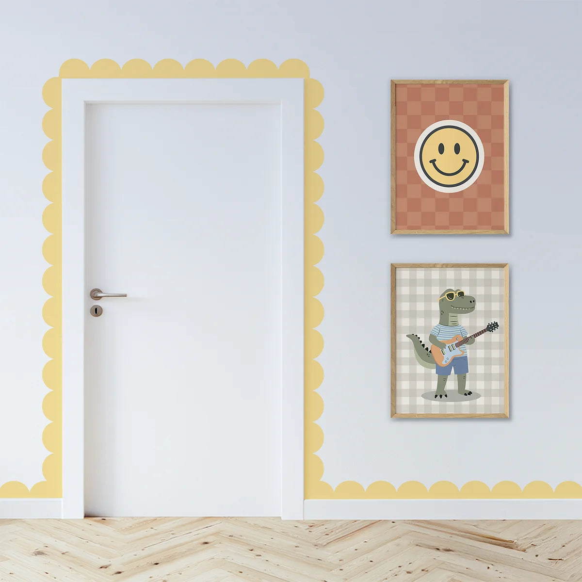 Wall Print: Checkered Smiles - WP1. Prints