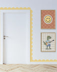 Wall Print: Checkered Smiles - WP1. Prints