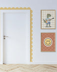 Wall Print: Checkered Smiles - WP1. Prints