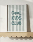 Wall Print: Cool Kids Club - WP1. Prints